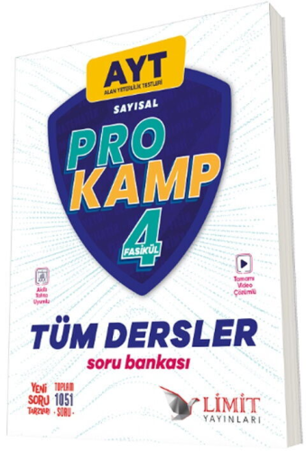 Limit Yayınları AYT Tüm Dersler Sayısal Prokamp Soru Bankası