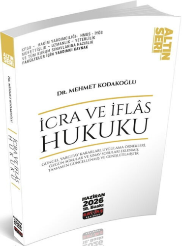 İcra ve İflas Hukuku - İcra ve İflas Hukuku Konu Anlatımı - Mehmet Kod