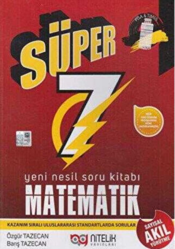 - Nitelik Yayınları - Nitelik Yayınları 7. Sınıf Matematik Süper Yeni 