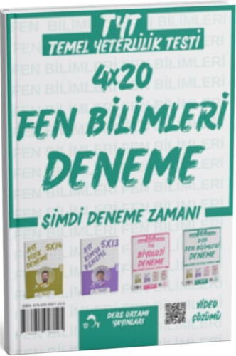 Ders Ortamı TYT Fen Bilimleri 4 x 20 Deneme