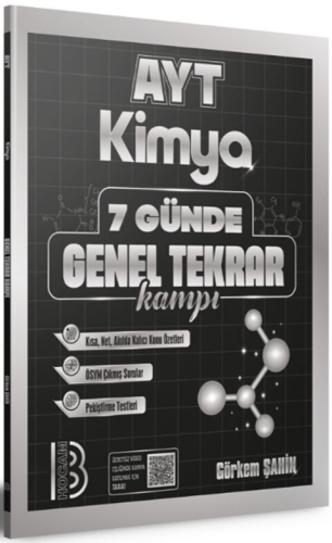 - Benim Hocam Yayınları - Benim Hocam Yayınları 2026 AYT Kimya 7 Günde
