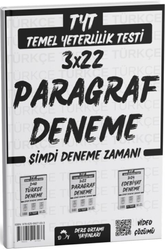 Ders Ortamı TYT Paragraf 3 x 22 Deneme