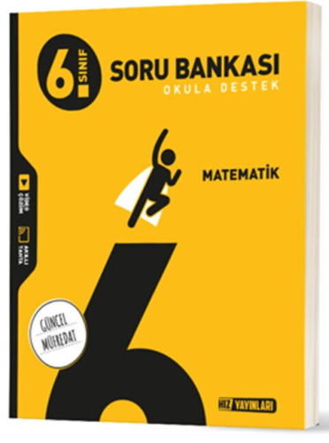 Hız Yayınları 6. Sınıf Matematik Soru Bankası
