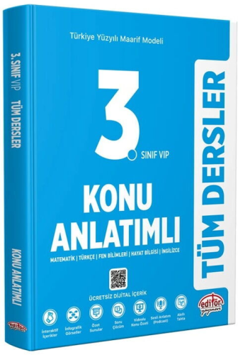 3. Sınıf Kitapları - Data Yayınları 3. Sınıf Tüm Dersler Maarif Model 