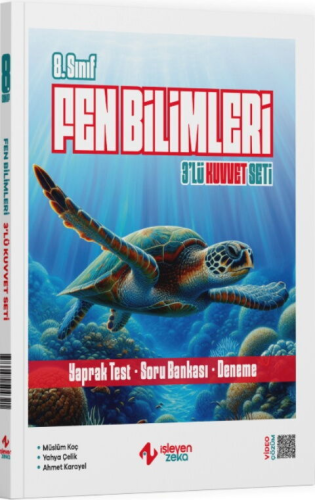 İşleyen Zeka Yayınları 8. Sınıf Fen Bilimleri 3'lü Kuvvet Serisi Seti