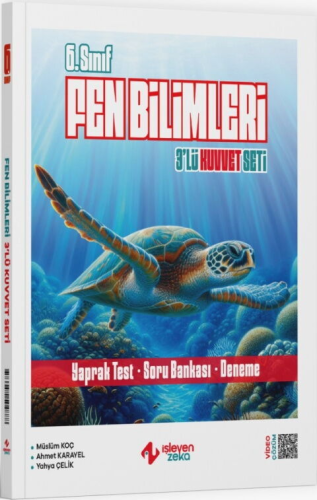 İşleyen Zeka Yayınları 6. Sınıf Fen Bilimleri 3'lü Kuvvet Serisi Seti
