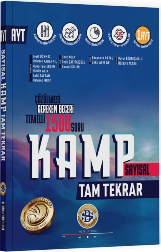 Bilgi Sarmal Yayınları AYT Sayısal Tam Tekrar Kamp