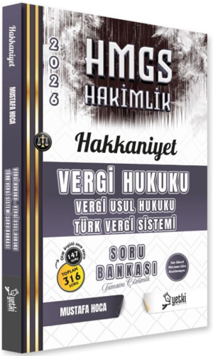 HMGS, Hakimlik Sınavları,HMGS Soru Bankası, - Yetki Yayıncılık - Yetki