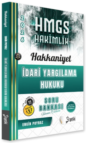 HMGS, Hakimlik Sınavları,HMGS Soru Bankası, - Yetki Yayıncılık - Yetki
