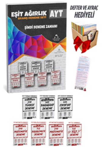 Ders Ortamı 2025 AYT Eşit Ağırlık Deneme Seti 7 Fasikül 24 Deneme - Defter Hediyeli