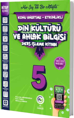 İlköğretim (1-8 Sınıf) Kitapları,5. Sınıf Kitapları, - Av Yayınları - 