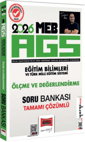 - Yargı Yayınları - Yargı Yayınları 2026 MEB AGS Eğitim Bilimleri ve T