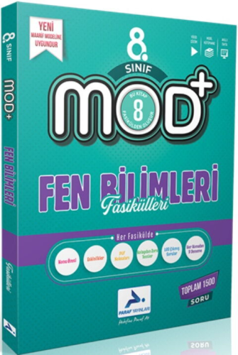 Paraf Yayınları 8. Sınıf Fen Bilgisi MOD Konu Anlatım Fasikülleri