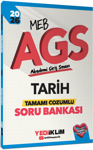 MEB-AGS Hazırlık,AGS Soru Bankası, - Yediiklim Yayınları - Yediiklim Y