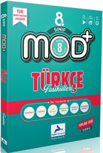 Paraf Yayınları 8. Sınıf Türkçe MOD Konu Anlatım Fasikülleri
