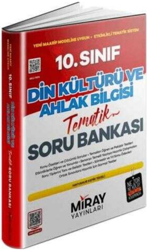Miray Yayınları 10.Sınıf Din Kültürü ve Ahlak Bilgisi Tematik Soru Bankası