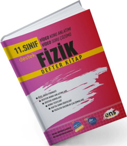 ENS Yayıncılık 11. Sınıf Fizik Defter Kitap