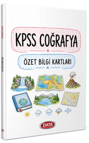Data Yayınları 2026 KPSS Coğrafya Özet Bilgi Kartları