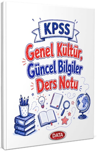 - Data Yayınları 2026 KPSS Genel Kültür, Güncel Bilgiler Ders Notu - K