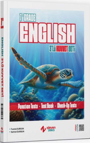 İşleyen Zeka Yayınları 7. Sınıf İngilizce 3'lü Kuvvet Serisi Seti
