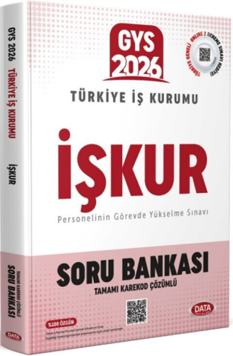 Data Yayınları 2026 Türkiye İş Kurumu İŞKUR GYS Soru Bankası - Karekod Çözümlü