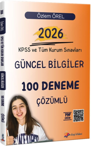 Dizgi Kitap Yayınları 2026 KPSS ve Tüm Kurum Sınavları Güncel Bilgiler Tamamı PDF Çözümlü 100 Deneme Sınavı