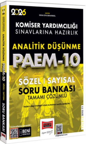 Polis Meslek İçi Sınavları - Yargı Yayınları 2026 PAEM Komiser Yardımc