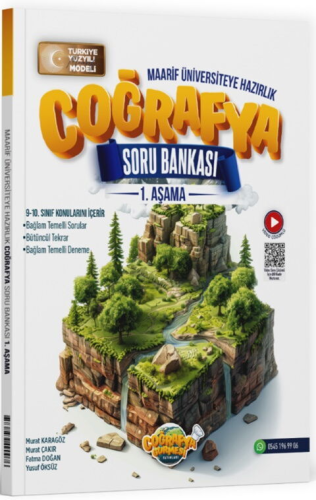 TYT - AYT Coğrafya Soru - Coğrafya Gurmesi Yayınları TYT Coğrafya 1. A