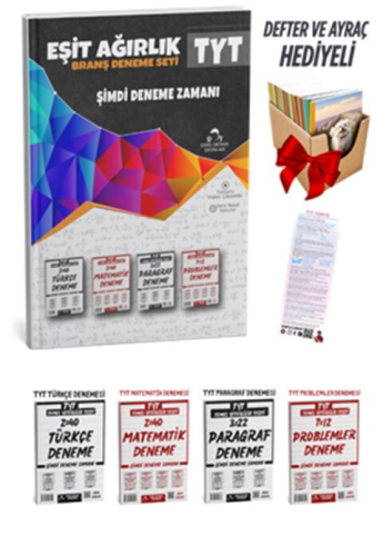 Ders Ortamı 2025 TYT Eşit Ağırlık Deneme Sınavı Seti - Defter Hediyeli