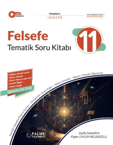 Palme Yayınları 11. Sınıf Joker Felsefe Tematik Soru Kitabı