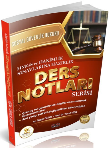 Savaş Yayınları 2026 HUKAL HMGS-HAKİMLİK Sosyal Güvenlik Hukuku Ders N