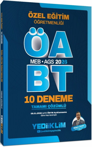 MEB-AGS ÖABT Kitapları,Deneme Sınavları, - Yediiklim Yayınları - Yedii