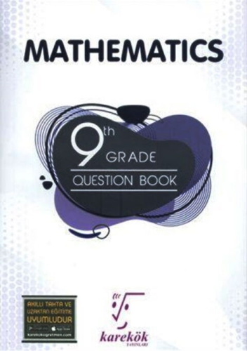 Karekök Yayınları 9. Sınıf Mathematics Grade Question Book