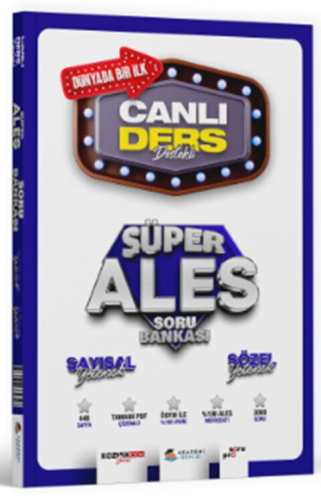 ALES Kitapları,Soru Bankası, - Akademi Denizi - Akademi Denizi ALES Sa