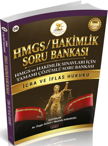 Savaş Yayınları 2026 HUKAL HMGS-HAKİMLİK İcra ve İflas Hukuku Soru Bankası