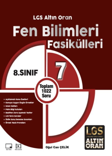 Altın Oran 8. Sınıf Fen Bilimleri Fasikülleri