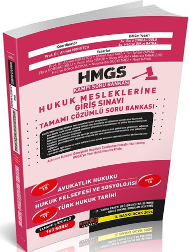 HMGS, Hakimlik Sınavları,HMGS Soru Bankası, - Savaş Yayınevi - Savaş Y