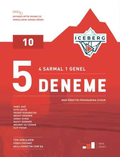 Okyanus Yayınları 10. Sınıf Iceberg 5 Deneme