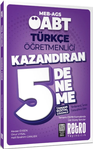 MEB-AGS ÖABT Kitapları,Deneme Sınavları, - Retro Yayıncılık - Retro Ya