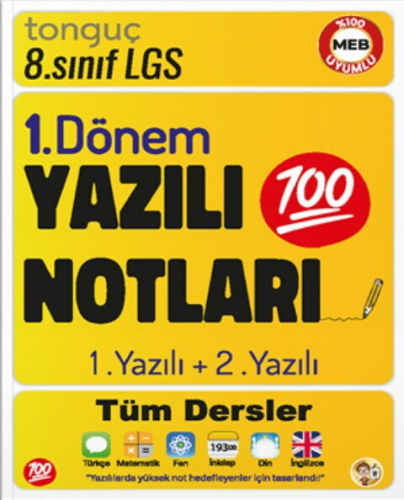 İlköğretim (1-8 Sınıf) Kitapları,5-8. Sınıf Kitapları, - Tonguç Yayınl