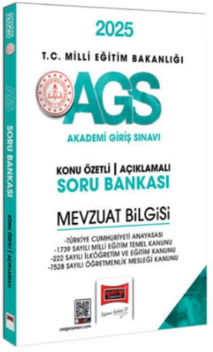 MEB-AGS Hazırlık,AGS Soru Bankası, - Yargı - Yargı Yayınları 2025 MEB-