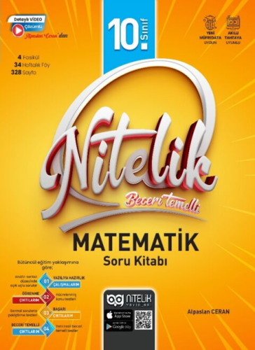 - Nitelik Yayınları TYT AYT - Nitelik Yayınları 10. Sınıf Matematik Be