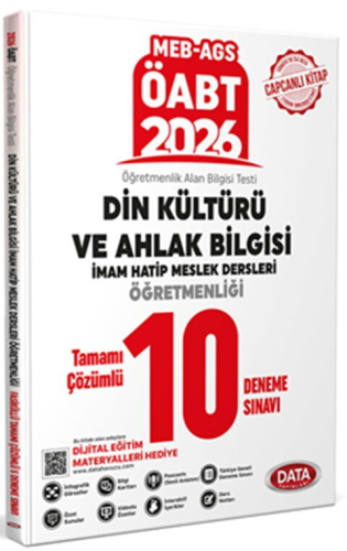 Deneme - Data Yayınları 2026 MEB AGS ÖABT Din Kültürü İmam Hatip Mesle