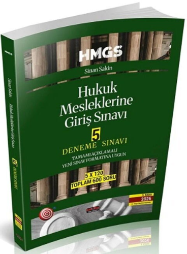 Savaş Yayınları 2026 HMGS 5 Deneme Sınavı