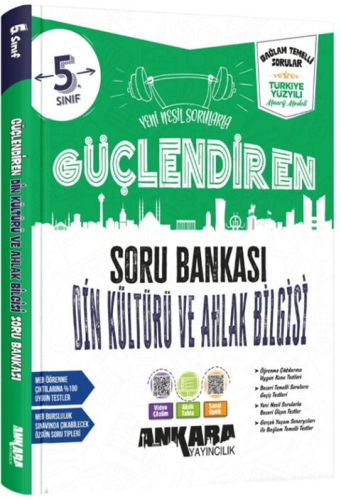 Ankara Yayıncılık 5. Sınıf Güçlendiren Din Kültürü ve Ahlak Bilgisi So