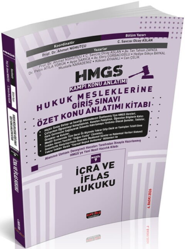 HMGS, Hakimlik Sınavları,HMGS Konu Anlatımı, - Savaş Yayınevi - Savaş 