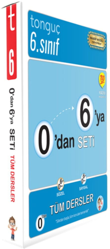 6. Sınıf Kitapları - Tonguç Akademi 0 dan 6 ya Konu Anlatımlı Soru Ban