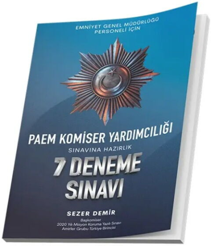 Sezer Demir PAEM Komiser Yardımcılığı 7 Deneme Sınavı