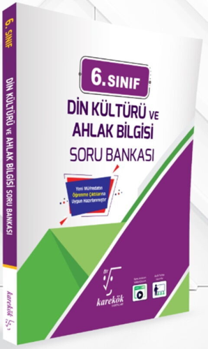 Karekök Yayınları 6. Sınıf Din Kültürü ve Ahlak Bilgisi Soru Bankası