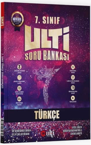 Ulti Yayınları 7. Sınıf Türkçe Soru Bankası